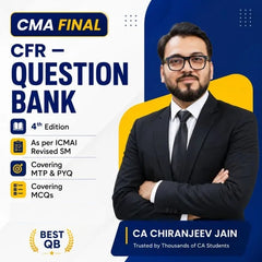 CMA Final Corporate Financial Reporting Question Bank - Book by CA Chiranjeev Jain