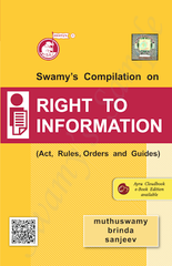 Right To Information Book By Swamy Publishers