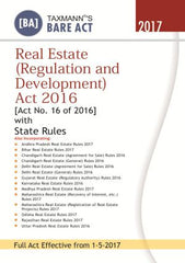 Real Estate (Regulation and Development) Act 2016 [Act No. 16 of 2016] with State Rules book by Taxmann