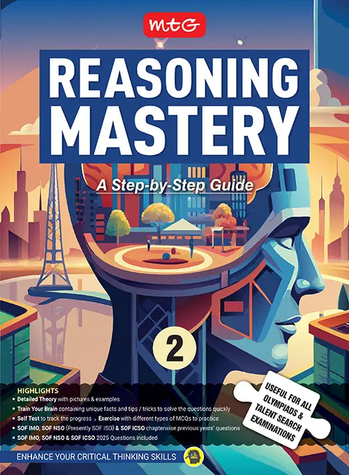 Class-2 Reasoning Mastery Step-by-Step Guide Book By MTG Learning