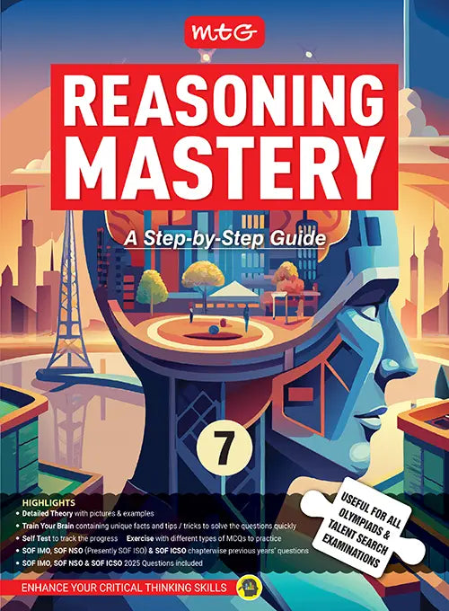 Class-7 Reasoning Mastery Step-by-Step Guide - Book By MTG Learning