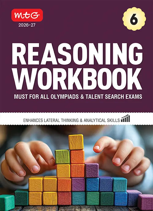 Class 6 Reasoning Workbook For All Olympiad and Talent Search - Book By MTG Learning