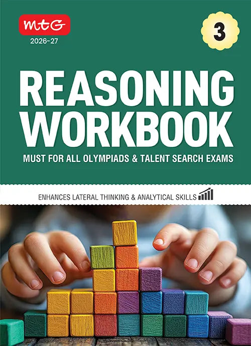 Class 3 Reasoning Workbook For All Olympiad and Talent Search By MTG Learning