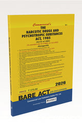 Commercial's Narcotic Drugs & Psychotropic Substances Act,1985 Bare Act book - BuyTestSeries.in