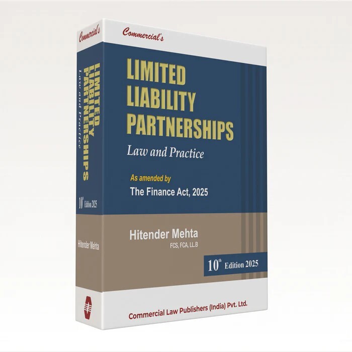 Commercial's Limited Liability Partnerships Law and Practice book by Hitender Mehta