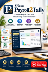 SNexa Payroll2Tally – Payroll to Tally XML Converter