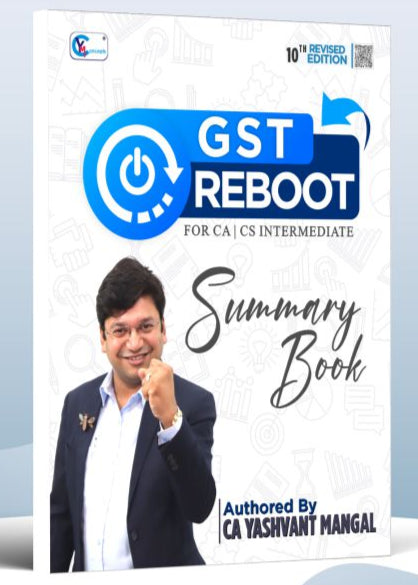 CA Inter GST Reboot Summary Book by CA Yashvant Mangal