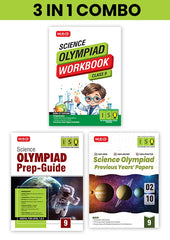 Class 9 International Science Olympiad (ISO) Workbook, Prep-Guide and Previous Years Papers (PYQs) with Mock Test Paper – SOF Olympiad Books (3 IN 1 COMBO) By MTG Learning