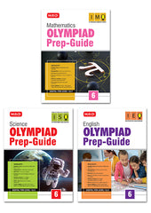 Class-6 Olympiad Prep-Guide Mathematics, Science and English  Books (OPG Combo Pack) By MTG Learning