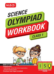 International Science Olympiad (NSO) Workbook for Class 1 book by MTG Learning