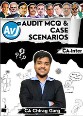 CA Inter Audit and Ethics (MCQs & Case Scenarios) by CA Chirag Garg