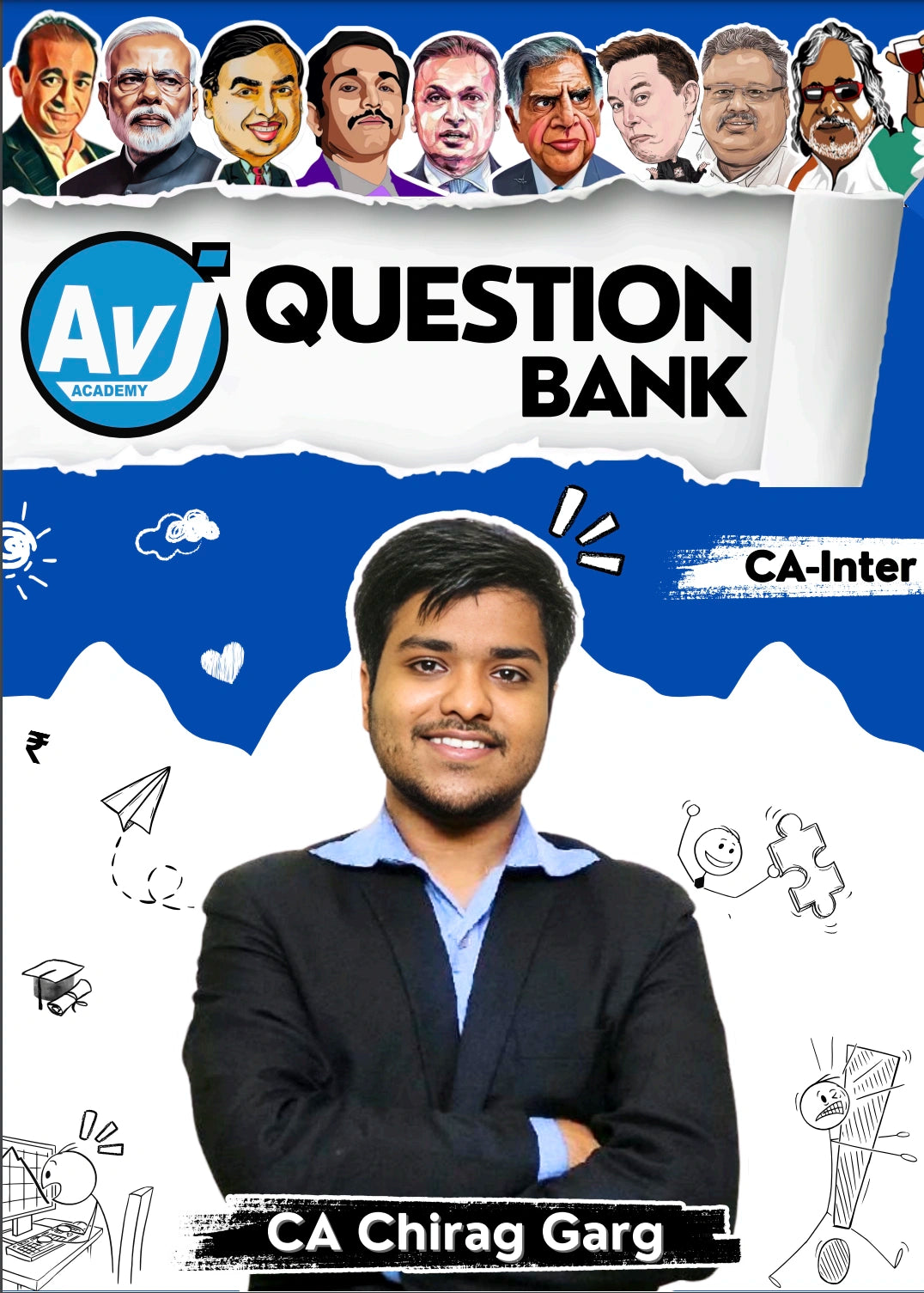 CA Inter Audit and Ethics (Question Bank) Book by CA Chirag Garg