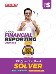 CA Final FR Solver QA (Set of 2 Volumes) with PODs by CA Sarthak Jain