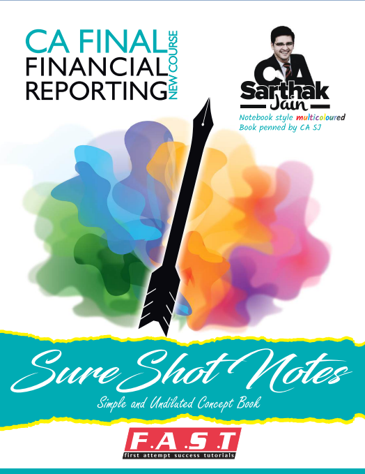 CA Final FR SureShot Notes (Concept Book) by CA Sarthak Jain