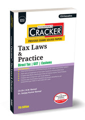 Taxmann Cracker -Tax Laws & Practice Book for CS Executive by K.M.Bansal, Sanjay Kumar Bansal