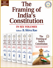 The Framing of India’s Constitution by B Shiva Rao (Set of 6 Volumes) - Books By Law & Justice Publishing