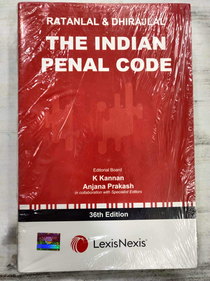 Ratanlal & Dhirajlal's The Indian Penal Code - Book By LexisNexis