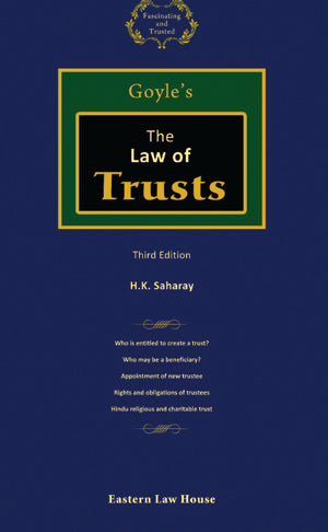 Goyle's The Law of Trusts - Book By Eastern Law House