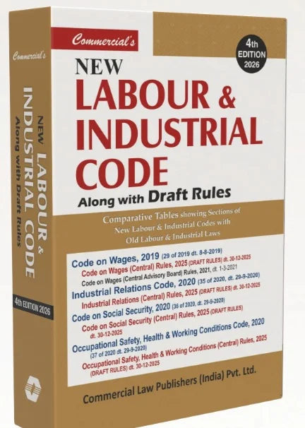 Commercial's New Labour & Industrial Code (Along with Draft Rules) Book