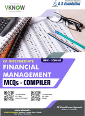 CA Inter (2023 Scheme) Financial Management MCQ Book by CA Vinod Kumar Agarwal