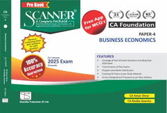 Scanner CA Foundation (2023 Syllabus) Paper-4 Business Economics Green Edition