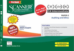 Scanner CA Inter (2023 Syllabus) Paper-5 Auditing and Ethics Green Edition