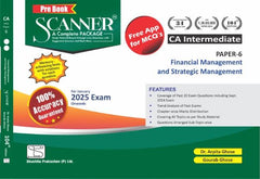 Scanner CA Inter (2023 Syllabus) Paper - 6 Financial Management and Strategic Management Green Edition