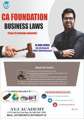 CA Foundation Business Laws (Revision Flow Charts) Book by CA Sahil Grover
