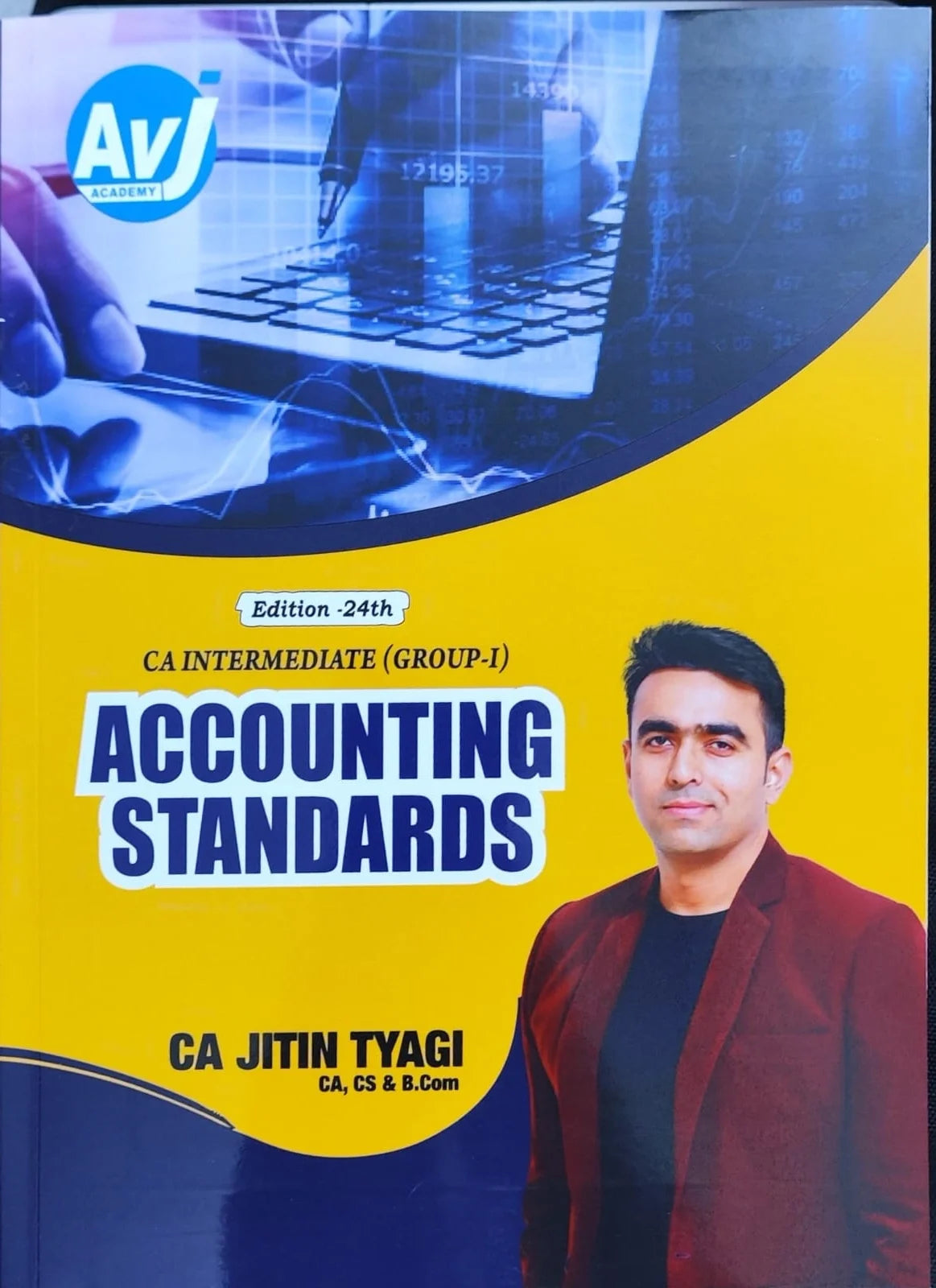 CA Inter Accounting Standards Book by CA Jitin Tyagi