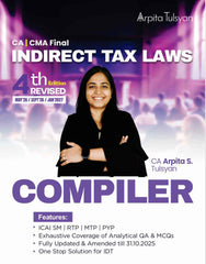 CA Final Indirect Tax Laws (IDT) Compiler (Question bank) by CA Arpita Tulsyan