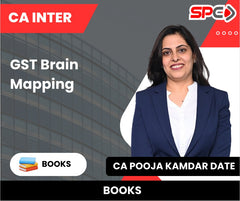 CA Inter GST Brain Mapping Book by CA Pooja Kamdar Date