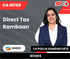 CA Inter Direct Tax Rambaan Book by CA Pooja Kamdar Date