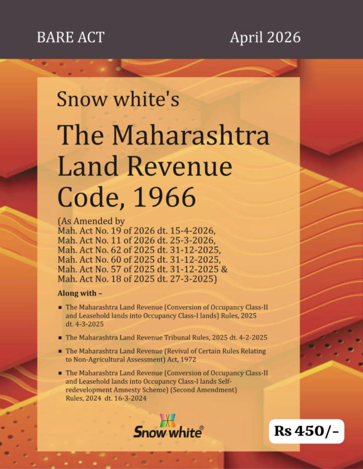 Snow White's The Maharashtra Land Revenue Code, 1966