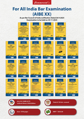 Commercial's AIBE Bare Acts Combo without Notes (Set of 22 Books)