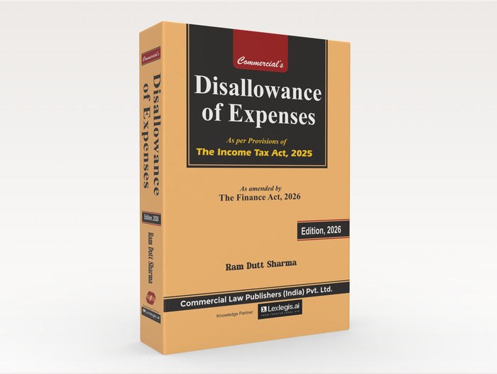 Commercial's Disallowance of Expenses by Ram Dutt Sharma