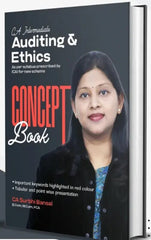 CA Inter Auditing and Ethics Concept Book by CA Surbhi Bansal