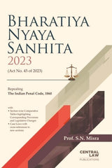 SN Misra's Bharatiya Nyaya Sanhita (BNS) - Book By Central Law Publications