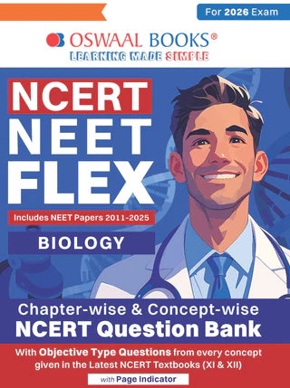 NCERT NEET FLEX Biology Question Bank Book By Oswaal Books