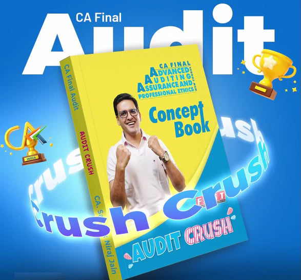 CA Final Audit Concept Book (Audit Crush) by CA Sarthak Jain