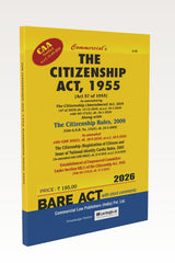 Commercial's Citizenship Act, 1955 Bare Act book - BuyTestSeries.in
