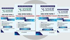 Shuchita Scanner Combo CMA Inter Group 1 Paper (5 to 8) Green Edition