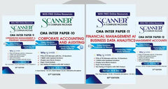 Shuchita Scanner Combo CMA Inter Group 2 Paper (9 to 12) Green Edition