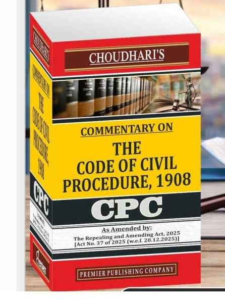 Choudhari's Commentary on The Code of Civil Procedure 1908 - Book By Premier Publishing Company
