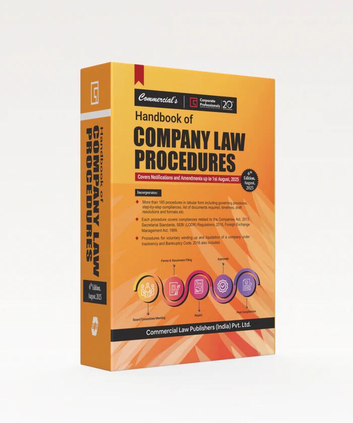 Commercial's Handbook of Company Law Procedures