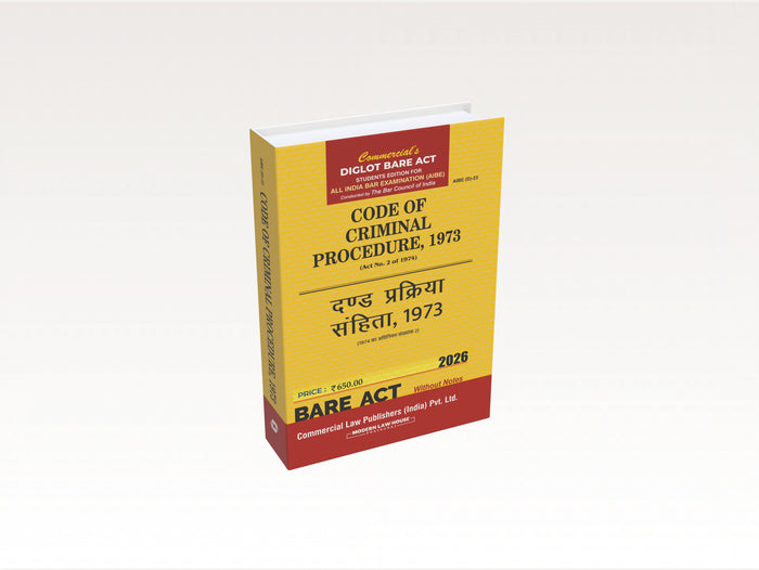 Commercial's Code of Criminal Procedure, 1973 (AIBE) Diglot
