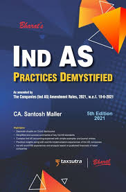 Bharat's  Ind AS Practices book by CA Santosh Maller