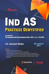 Bharat's  Ind AS Practices book by CA Santosh Maller