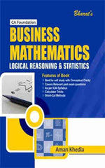 Bharat's Business Mathematics, Statistics & Logical Reasoning book by Aman Kedia