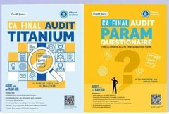 CA Final Audit (Param + Titanium) Combo Book Set by CA Ravi Taori