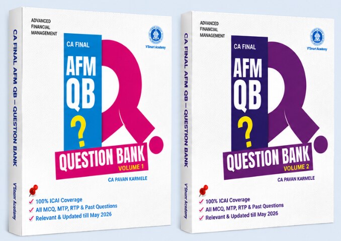 CA Final AFM Question Bank by CA Pavan Karmele